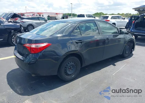 2017 Toyota Corolla Le z USA, uszkodzony, nr VIN 5YFBURHE3HP709265